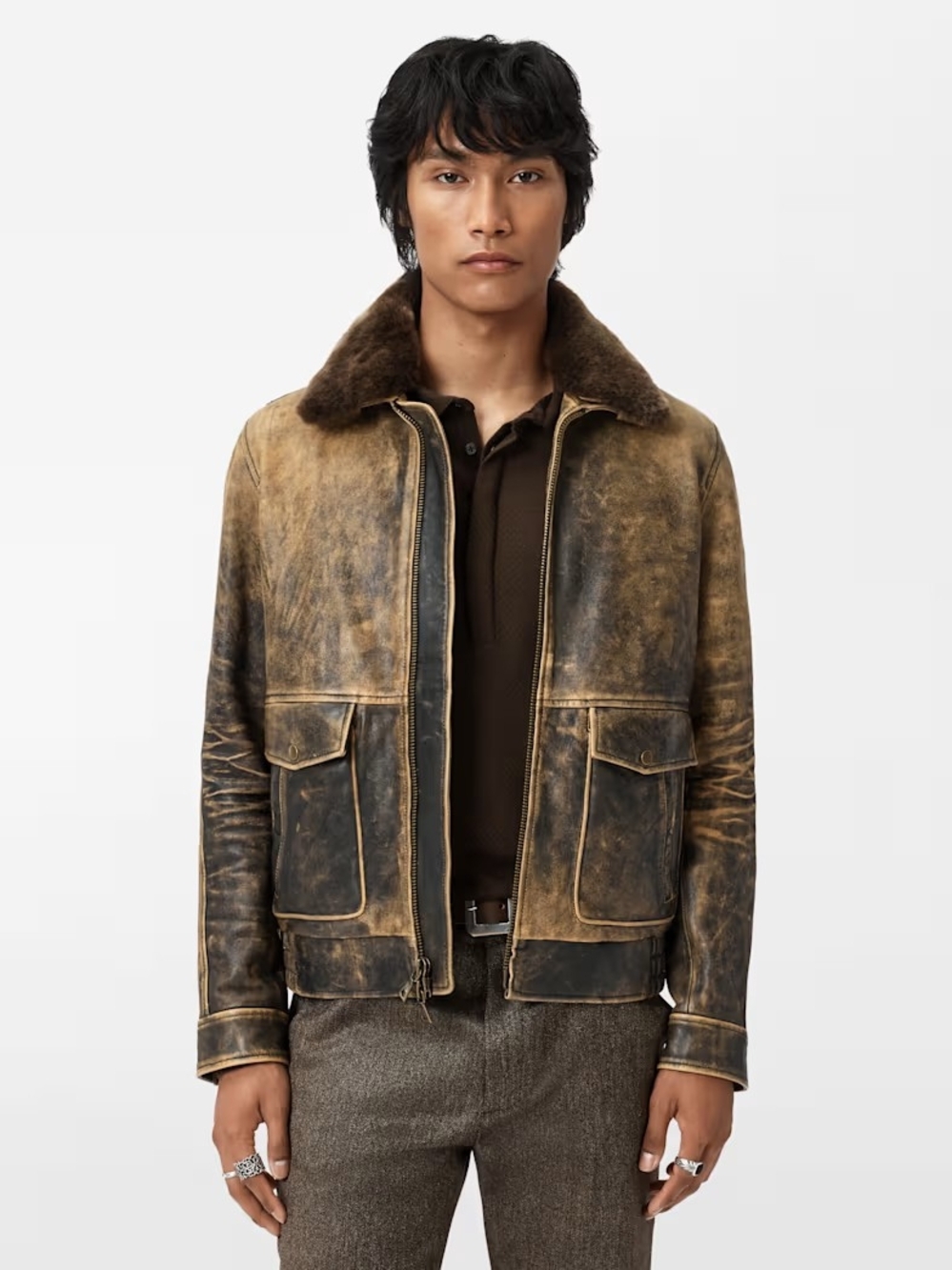 Aviator jacket